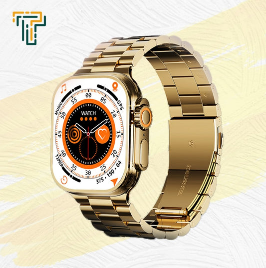 24-K HK 9 Smart Watch - Gold Edition