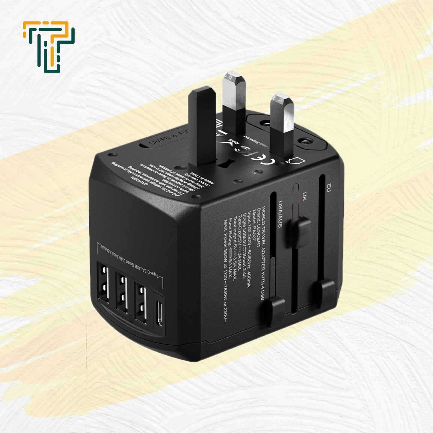 Universal Travel Adapter Fast charger